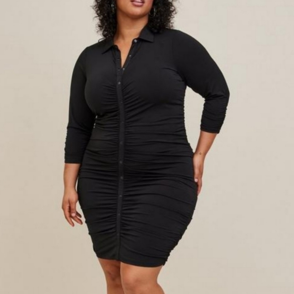 NWT Torrid Black Bodycon Dress